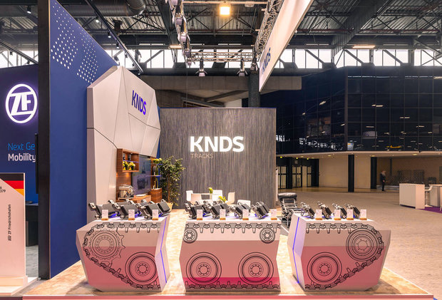 KNDS Messestand auf der Eurosatory